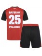 Bayer Leverkusen Exequiel Palacios #25 Dječji Domaci Dres kompleti 2024-25 Kratak Rukavima (+ kratke hlače)